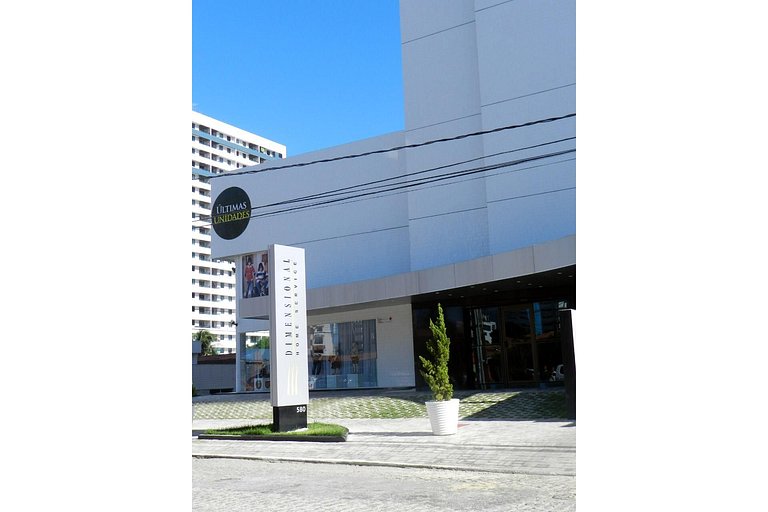 Apto c/ Varanda p/ Casal- MH
