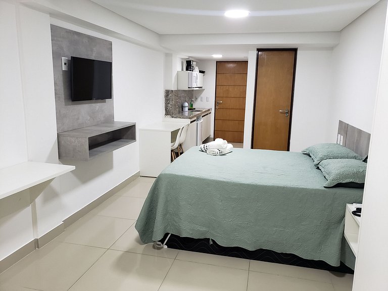 Lindo Studio no Gold Flat - Cabo Branco (MH)
