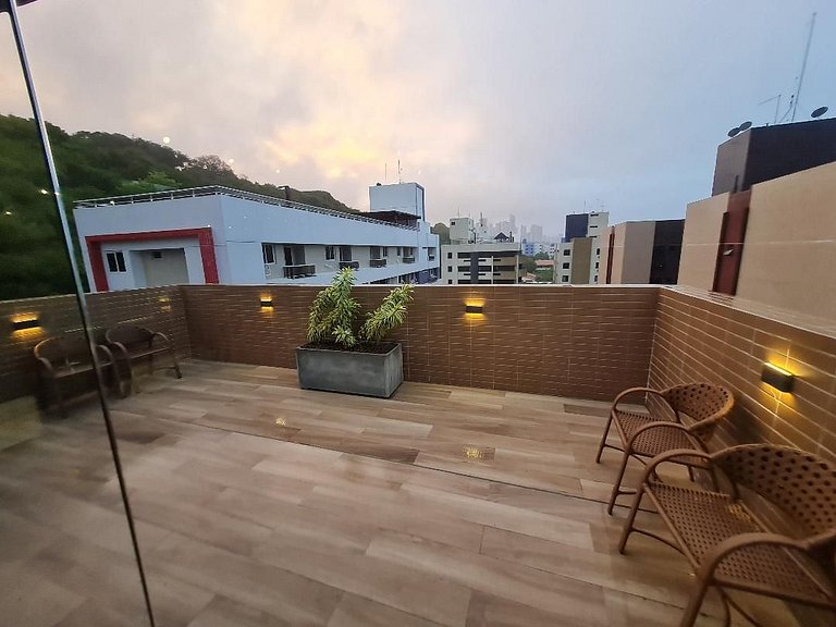Flat em Cabo Branco p/ 2 Pessoas-Miramar