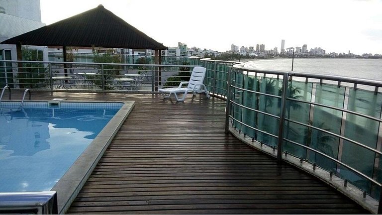 Maravilhoso Flat Frente Mar no Manaíra Palace