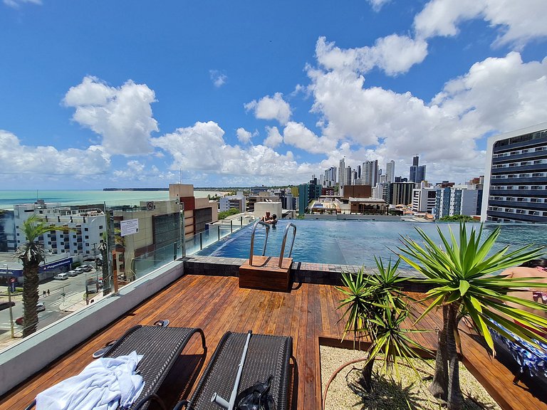 Studio p/ 3 Pessoas - excelente localização (MH)