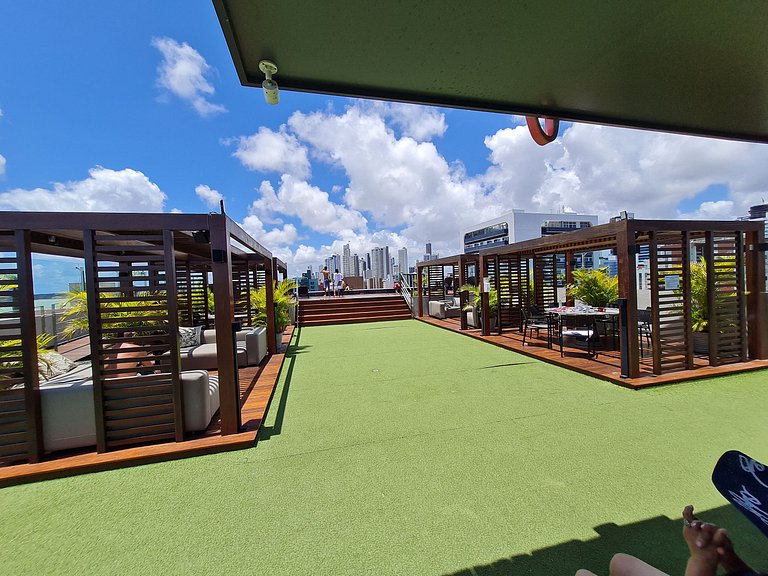 Studio p/ 3 Pessoas - excelente localização (MH)