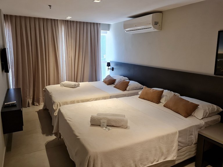 Studio p/4 pessoas Próximo a Praia - MH