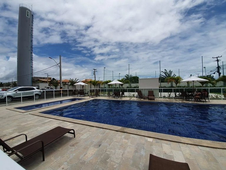 Ap de 2 quartos em Ponta de Campina