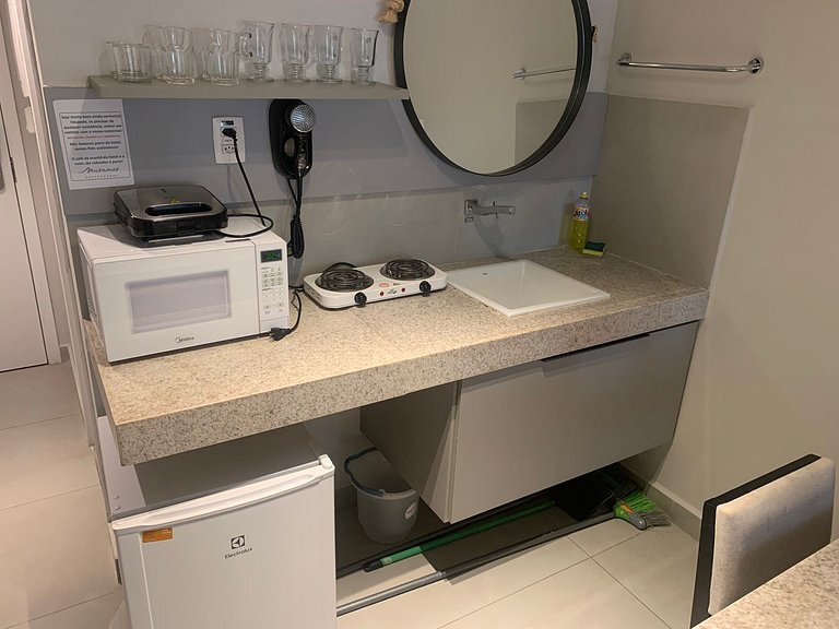 Studio p/4 pessoas Próximo a Praia - MH