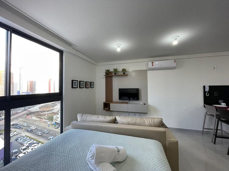 Flat c/ Fogão no One Way by Miramar