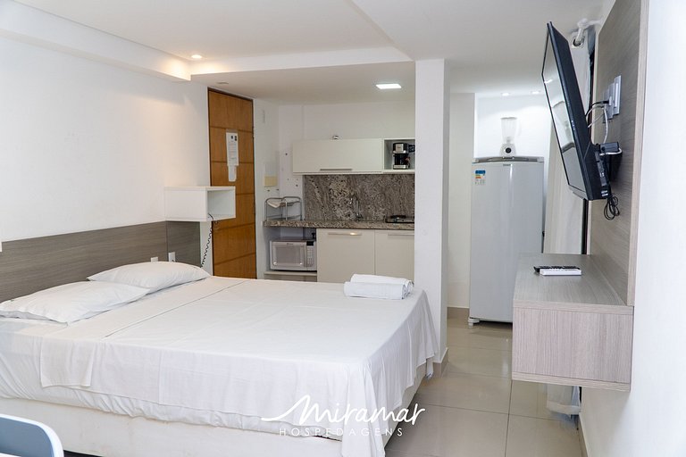 Flat com Vista Mar no Gold Flat