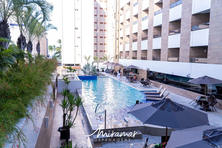 Flat com Vista Mar no Gold Flat