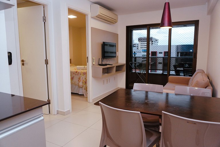 Sensacional Apart com Varanda no Holandas Prime