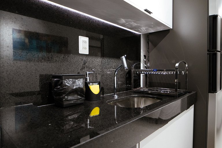 Sofisticado Flat no Unity Cabo Branco - MH