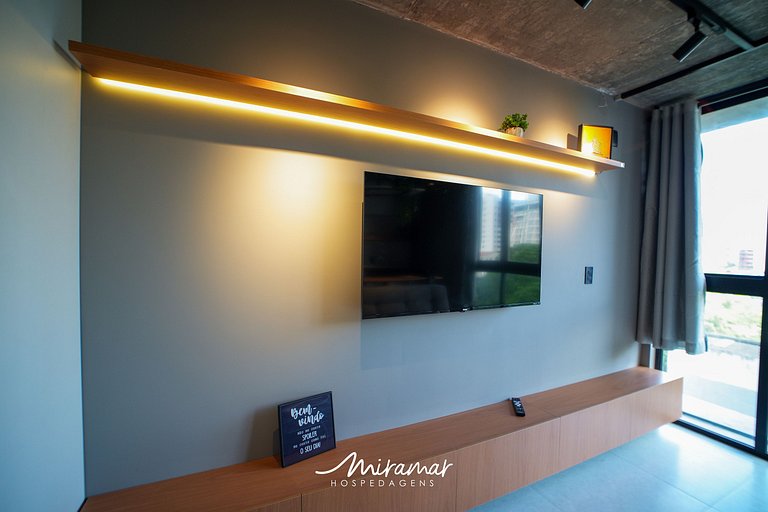 Lindo e moderno flat no Urban em Tambaú - MH