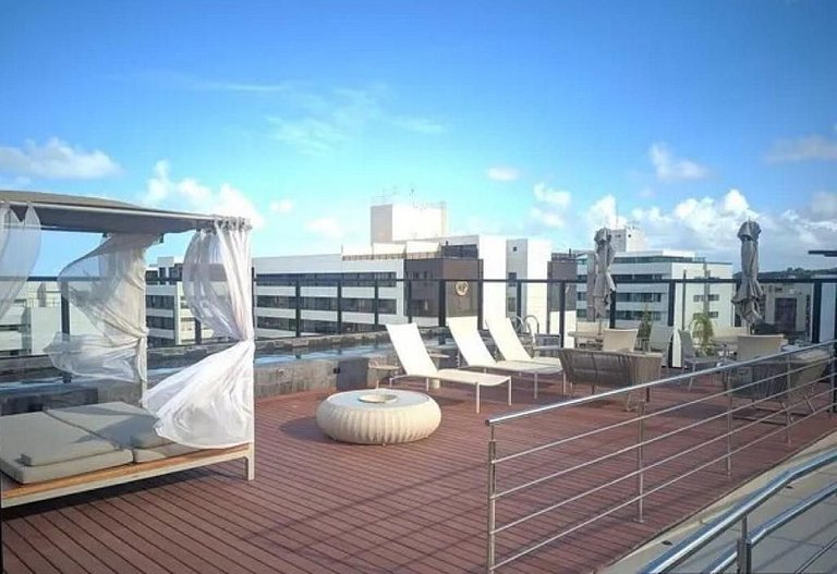 Lindo e moderno flat no Urban em Tambaú - MH