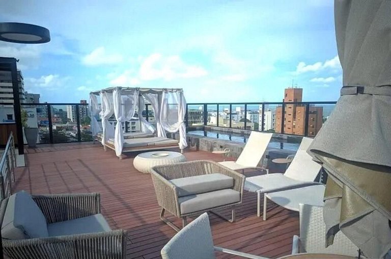 Lindo e moderno flat no Urban em Tambaú - MH