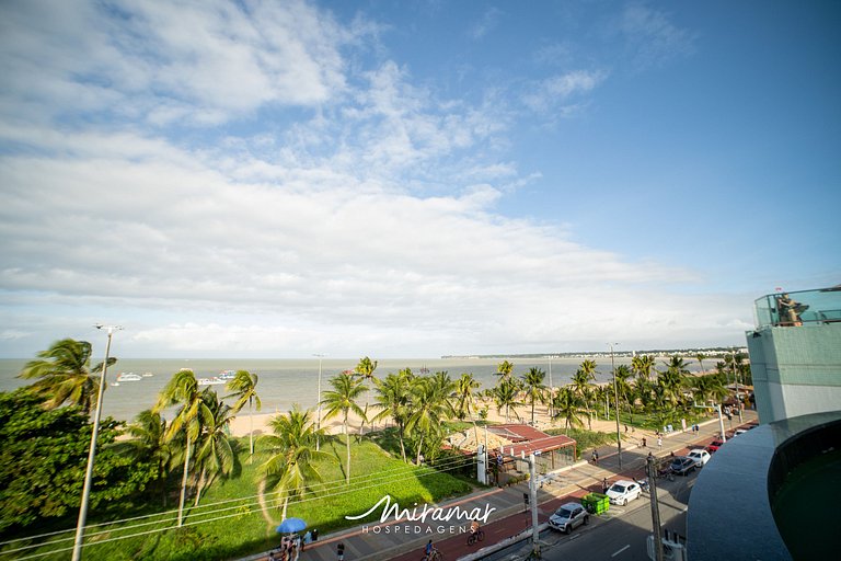 Flat c/Vista Mar Lateral-Miramar Hospedagens