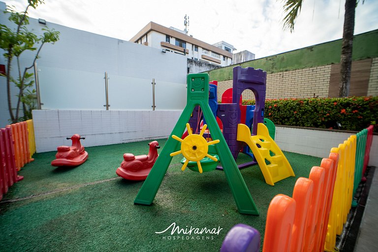 Flat c/Vista Mar Lateral-Miramar Hospedagens