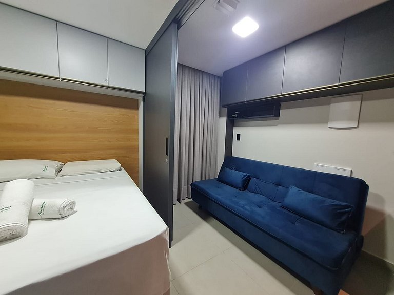 Flat incrível no Jardim Oceania - Get One