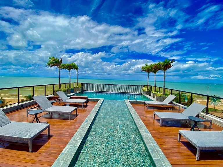 Studio frente Mar em Manaíra - MH