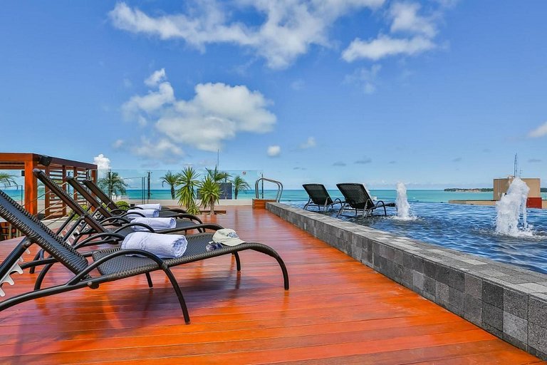 Conforto e incrível localização, Flat para 3 (MH)