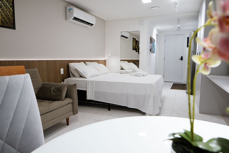 Sofisticado Flat no Unity Cabo Branco - MH