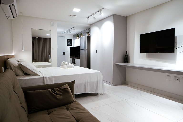 Sofisticado Flat no Unity Cabo Branco