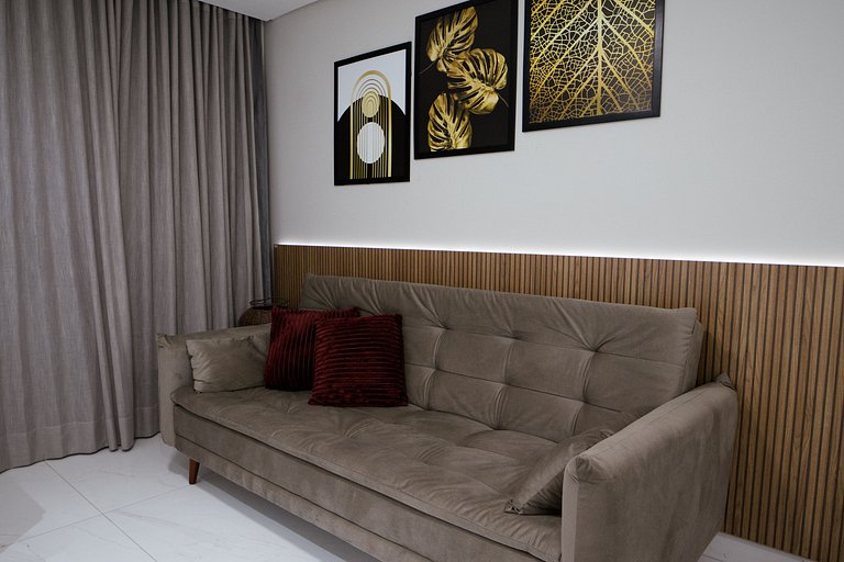 Sofisticado Flat no Unity Cabo Branco - MH