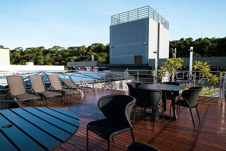 Sofisticado Flat no Unity Cabo Branco