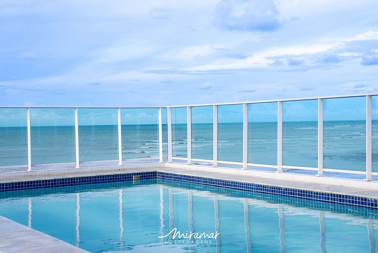 Flat Frente Mar Maravilhoso no Blue Sunset-MH