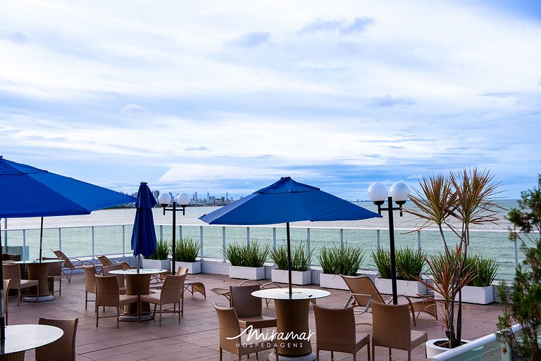 Flat Frente Mar Maravilhoso no Blue Sunset-MH