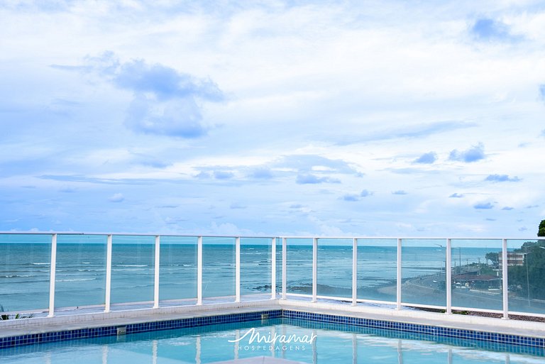 Flat Frente Mar Maravilhoso no Blue Sunset-MH