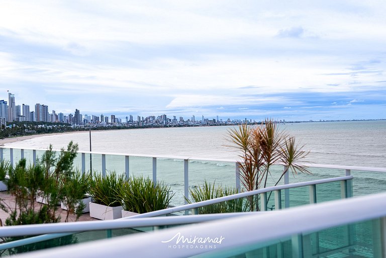 Flat Frente Mar Maravilhoso no Blue Sunset-MH