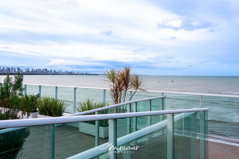 Flat Frente Mar Maravilhoso no Blue Sunset-MH