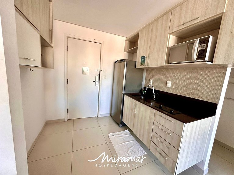 Belo Apt. com Varanda Vista Mar no Holandas Prime