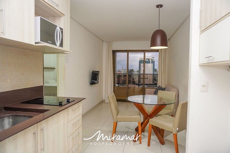 Belo Apt. com Varanda Vista Mar no Holandas Prime