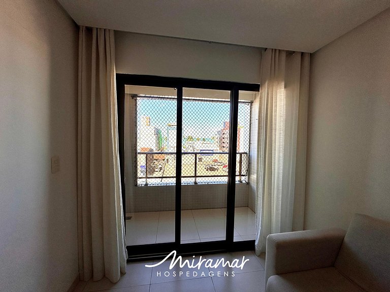 Belo Apt. com Varanda Vista Mar no Holandas Prime