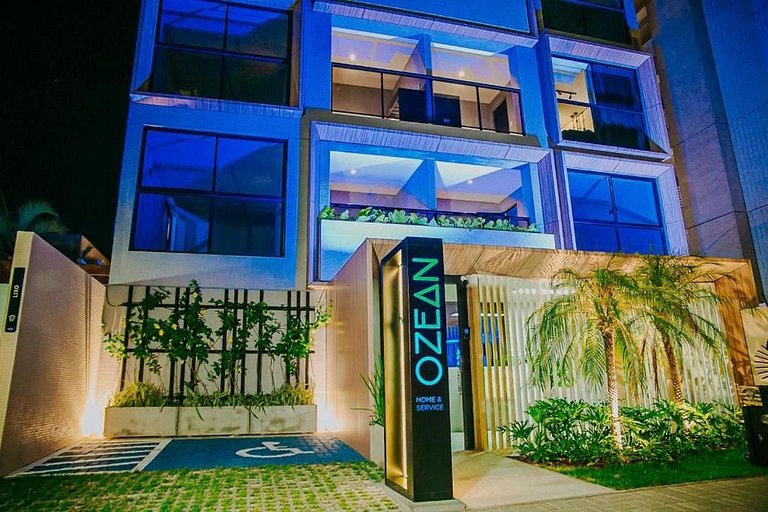 Flat Confortável p/4 no Ozean-Miramar Hospedagens