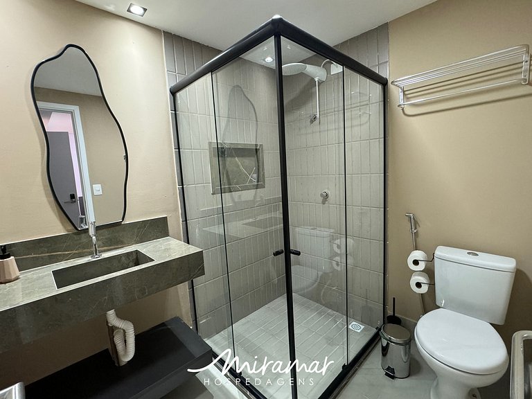 Flat p/Casal no Ozean no Jardim Oceania-MH
