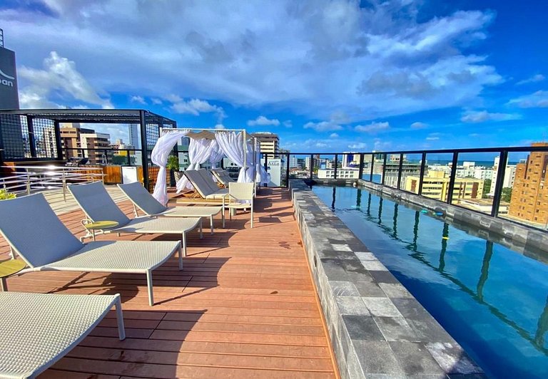Fantastico flat em Tambaú - Urban 750