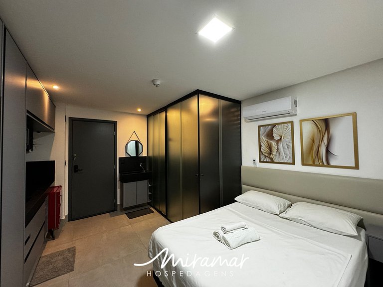 Maravilhoso flat no Get By Side