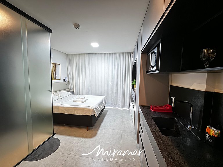Maravilhoso flat no Get By Side (MH)
