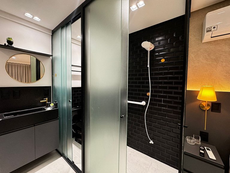 Flat Moderno Proximo a Praia no Get By Side (MH)