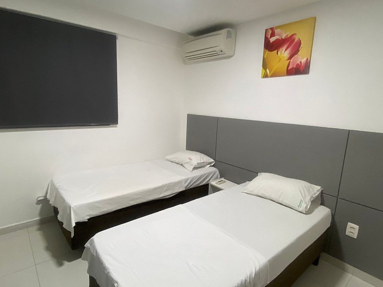 Incrível ap de dois quartos no Holandas Prime