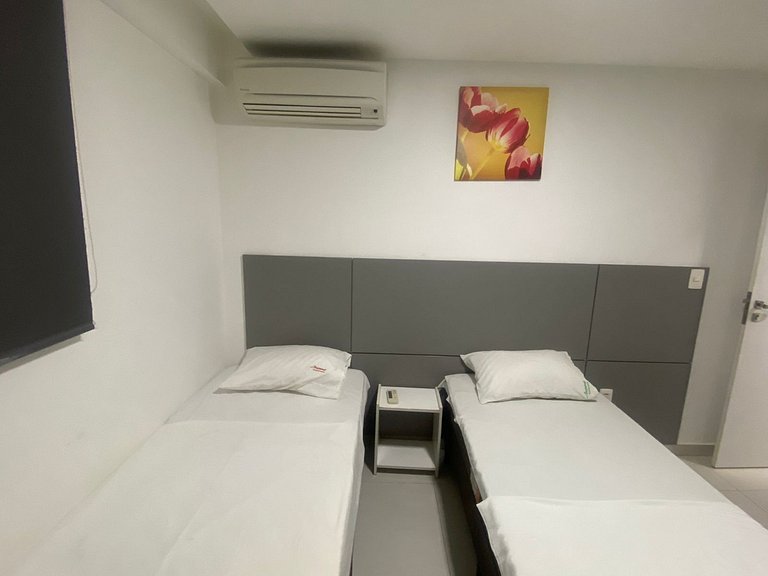 Incrível ap de dois quartos no Holandas Prime