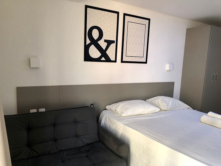 Lindo flat em Manaíra (MH)