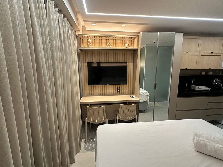 Flat com Jacuzzi no Get By Side
