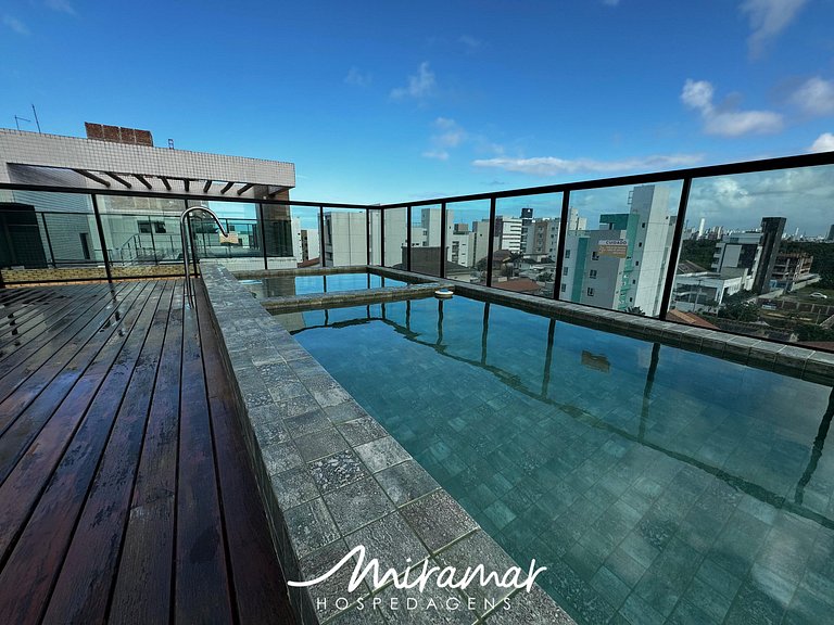 Flat com Varanda- Laguna Intermares