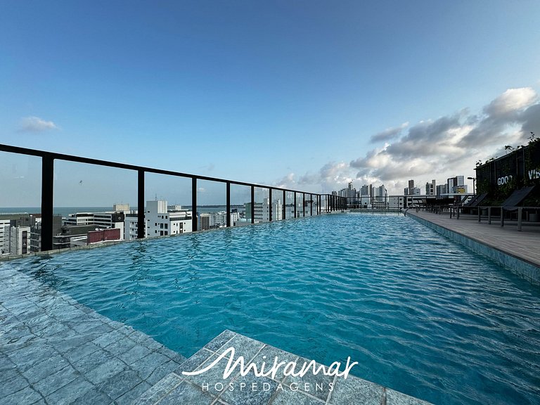 Flat No Move Tambaú-Miramar HospedagensSensacional flat no M