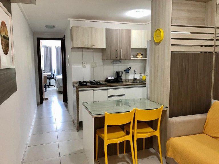 Aconchegante flat no Manaíra Palace c/ fogão