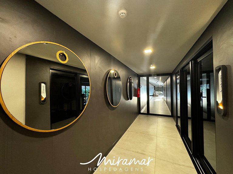 Flat com Terraço Beach Haus – Miramar Hospedagens