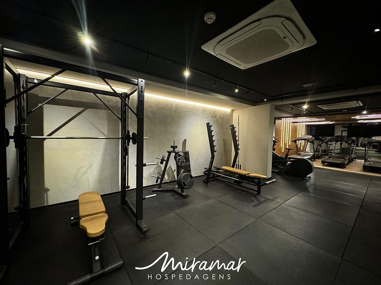 Funcional Flat no Beach Haus- Miramar Hospedagens