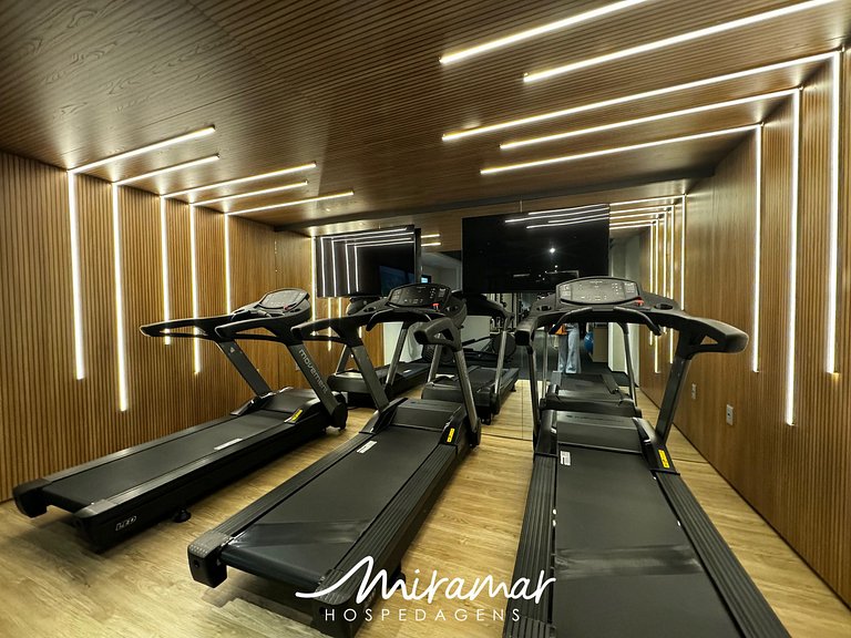 Flat com Terraço Beach Haus – Miramar Hospedagens